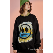 Sweat col rond oversize pour femme